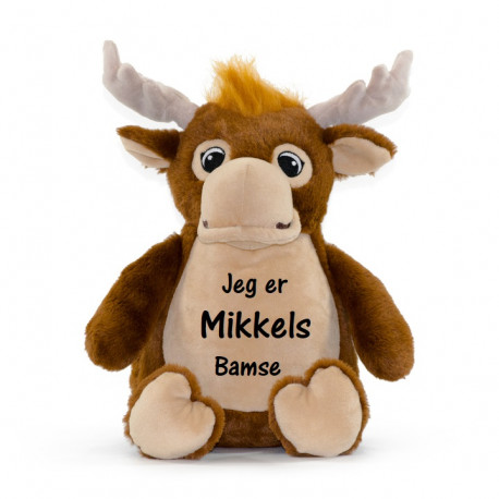 Cubbies  Elg med tekst på maven