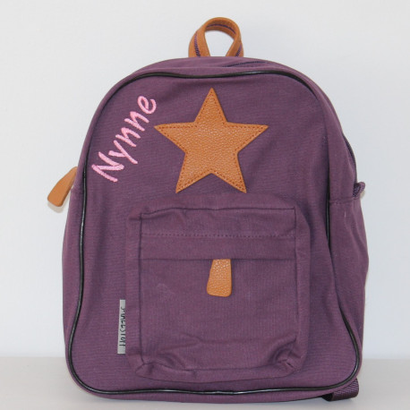 Smallstuff børnehavetaske med navn og brystspænde for god pasform.