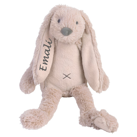 Happy Horse rosa kaninbamse med navn på