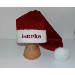 Baby nissehue med navn broderet